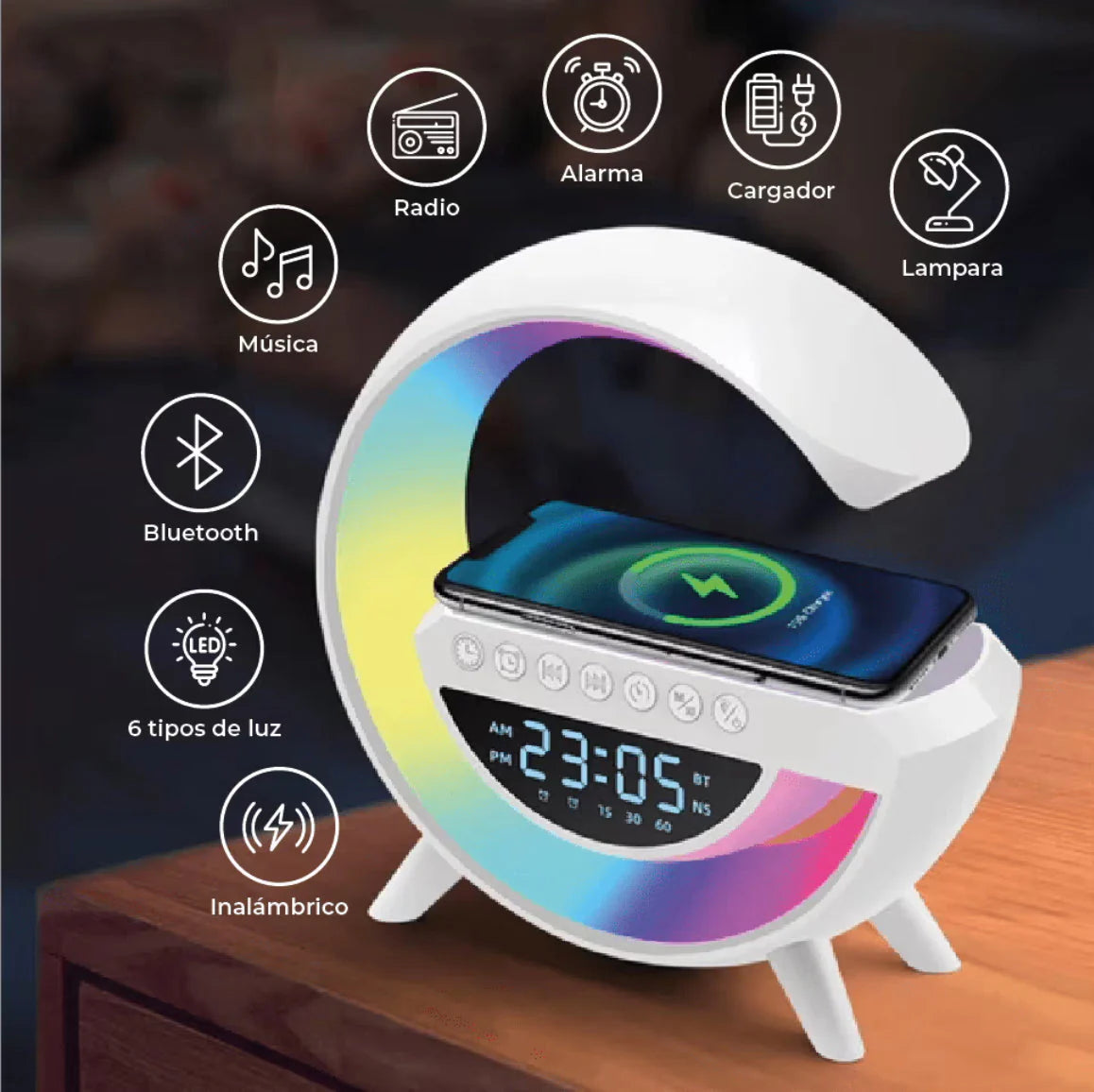 Lámpara Smart G-Speaker Multifuncional