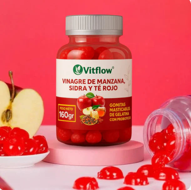 Gomitas de Vinagre de Manzana 🍎 2 por el precio de 1 + Envío Gratis